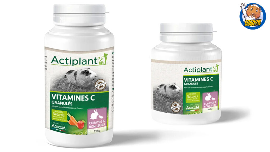 Granulés de vitamine c Actiplant'.