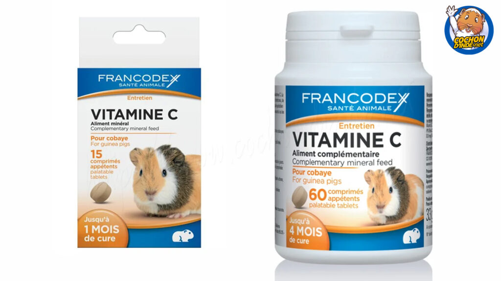 Comprimés de vitamine c Francodex.