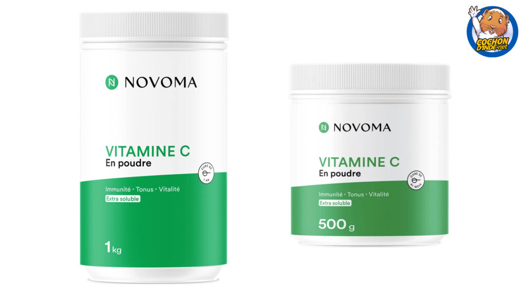 Vitamine c en poudre Novoma.