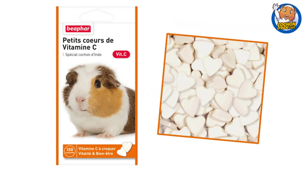 Beaphar petits coeurs de vitamine c.